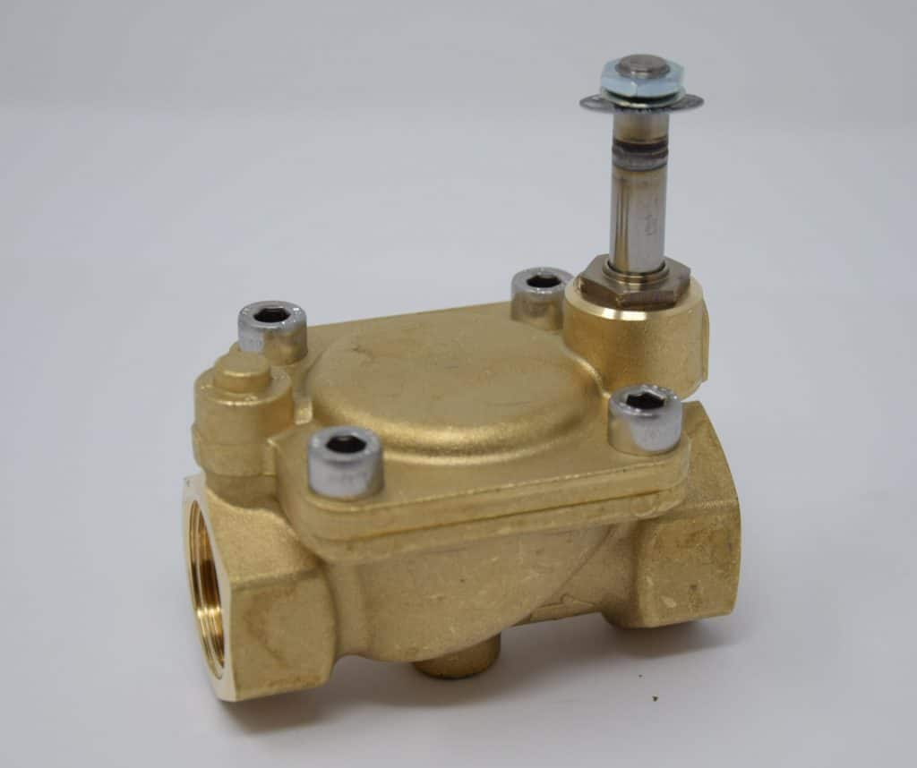 Elettrovalvola ROTORK M&M B222DVY 2/2 NC G.1" per acqua/aria/olio (senza bobina) FKM