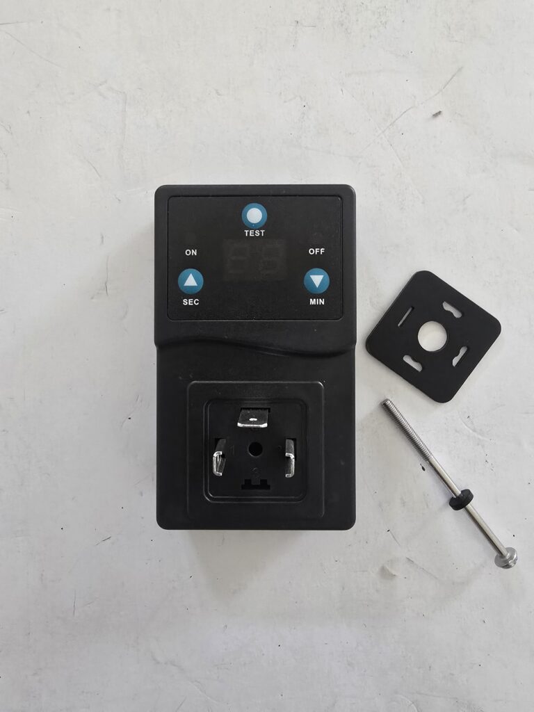 Timer Digitale regolabile, attacco elettrico DIN43650A