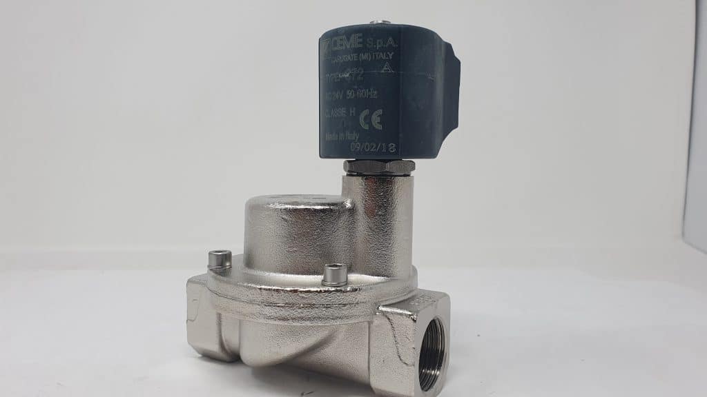 VALVOLA CEME 9015T3021NC52 NC 2/2 G.3/4″ PER VAPORE 24VAC