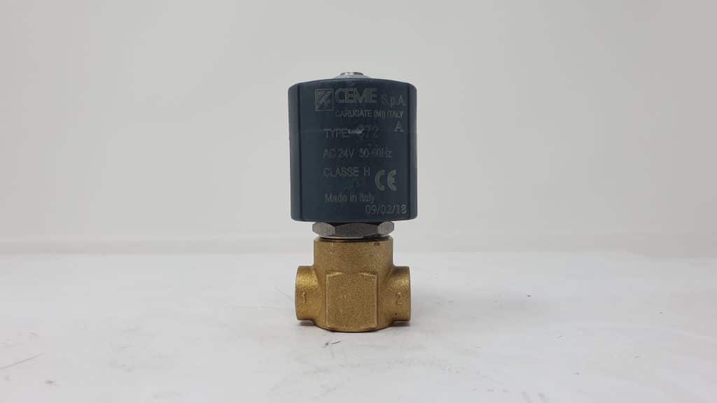 VALVOLA CEME 9912TE28SC57 NC 2/2 G.1/4″ PER VAPORE 230VAC
