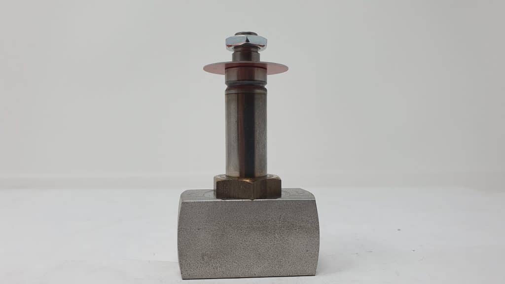 VAVOLA INOX 303 2/2 G.1/4" NC M&M D299DVH SENZA BOBINA (per acqua/aria/olio) TENUTE IN FKM