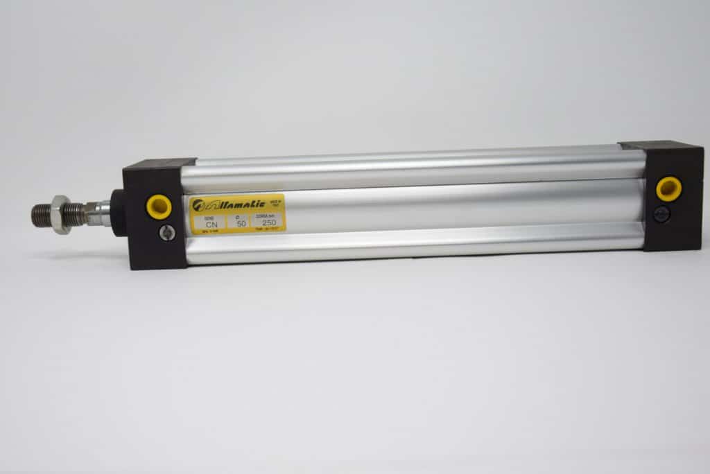 Cilindro Pneumatico doppio effetto CNOMO d.50 corsa 250 tipo CN50250
