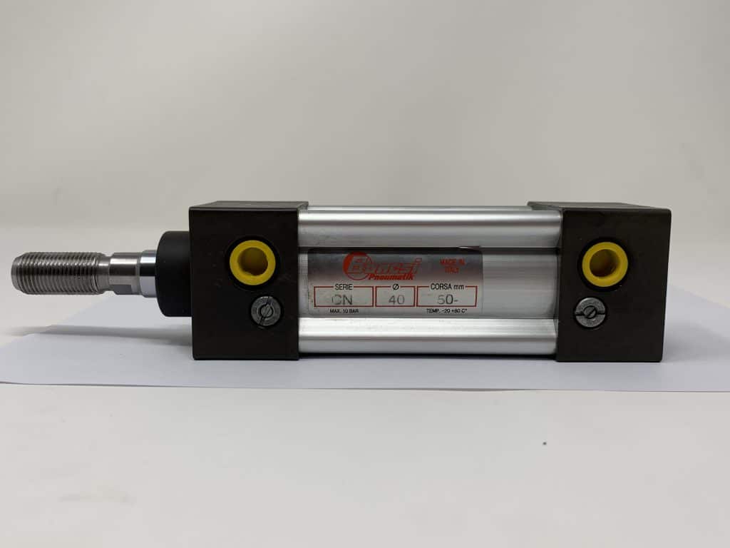Cilindro Pneumatico doppio effetto CNOMO d.40 corsa 50 tipo CN4050