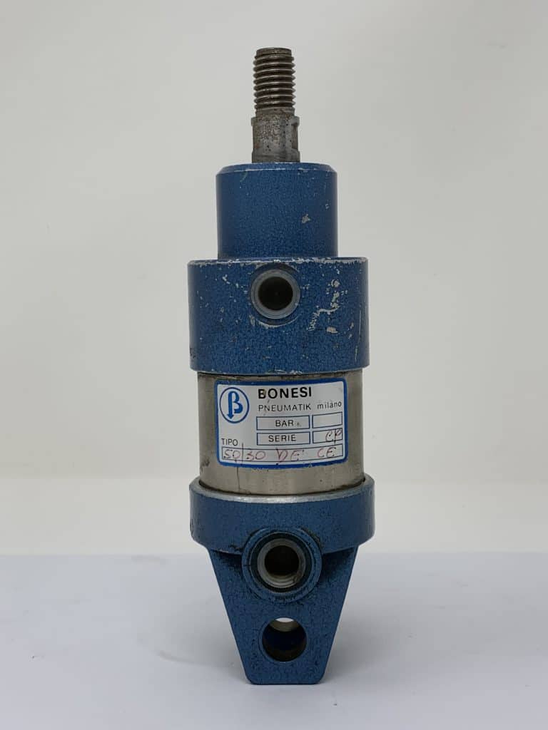 Cilindro pneumatico doppio effetto BONESI DN.50 corsa 30mm tipo CP50-30 DE CE