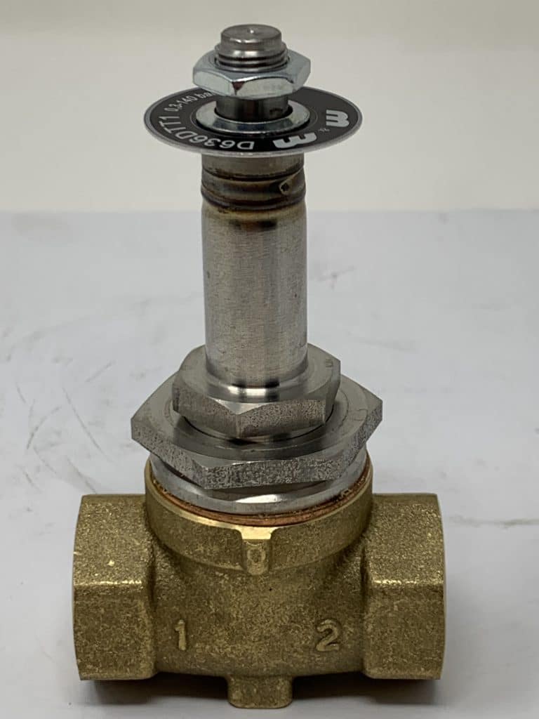 Elettrovalvola M&M tipo D636DTT1 2 vie n.c. G.1/2” (senza bobina)