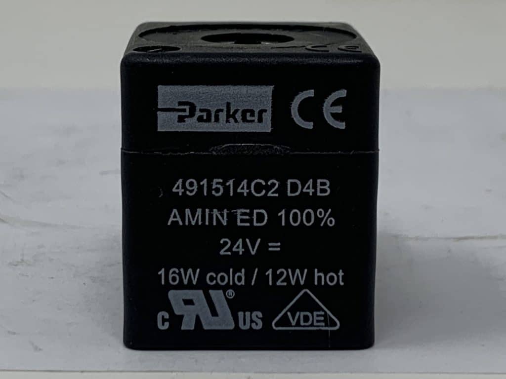 Bobina PARKER-LUCIFER tipo 491514C2 24VDC 12W UL