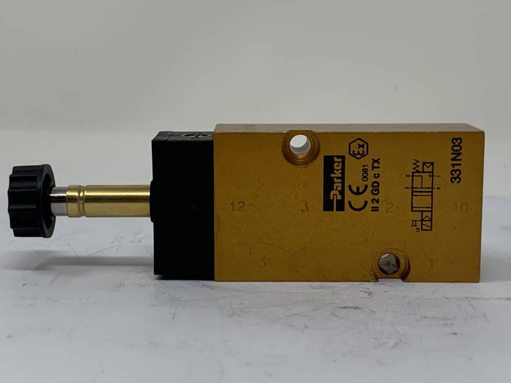 Elettrovalvola PARKER-LUCIFER tipo 331N03  3 vie NAMUR  G.1/4” (senza bobina)