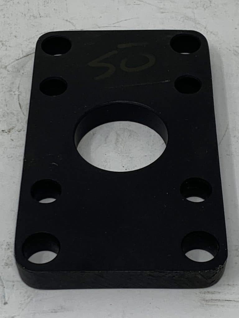 Flangia anteriore / posteriore CNOMO tipo 00105 per cilindro diam. 50
