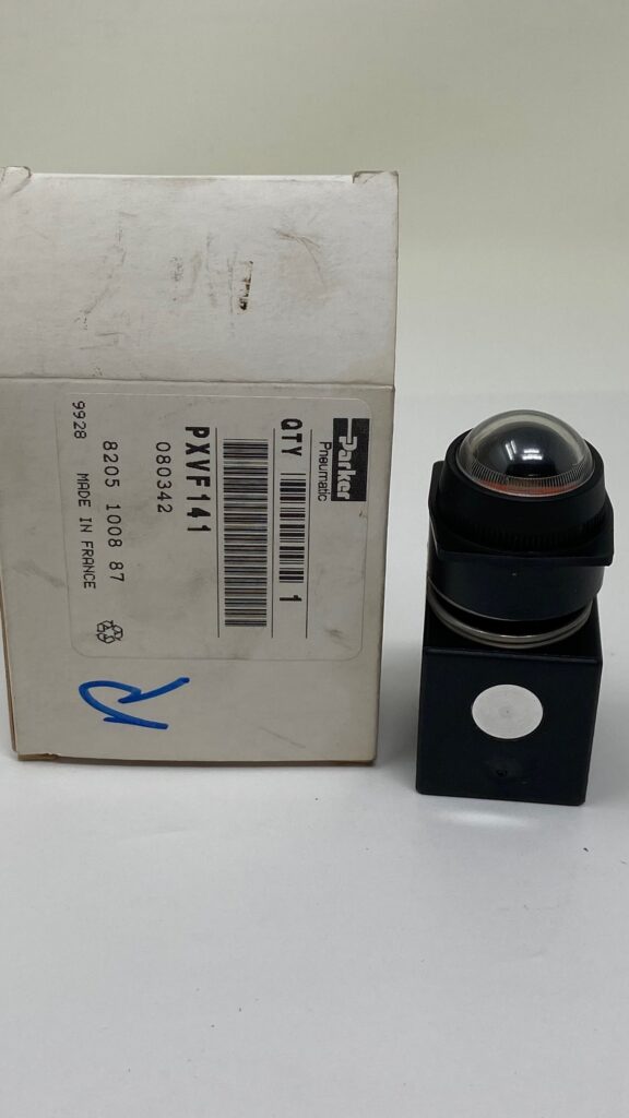 PARKER PXVF141 Indicatore pressione visivo ROSSO Pneumatico 8 Bar