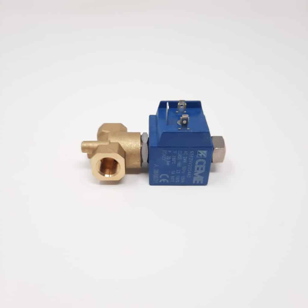 Elettrovalvola CEME 6512VV20S4C2 a 2/2 Normalmente Aperta 24VDC FKM 150°C