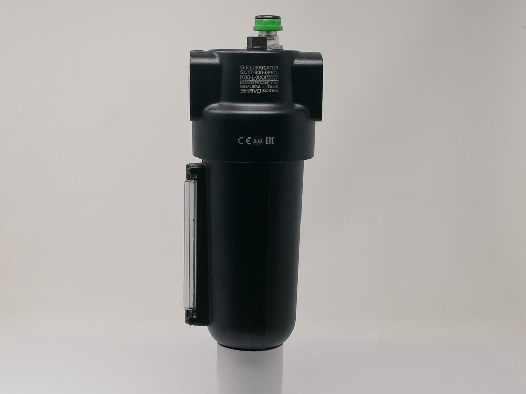 Lubrificatore Serie SR17 SHAVO a Nebbia d'Olio con Attacchi Filettati da 1"BSP SL17-800-OP8C-K00-L