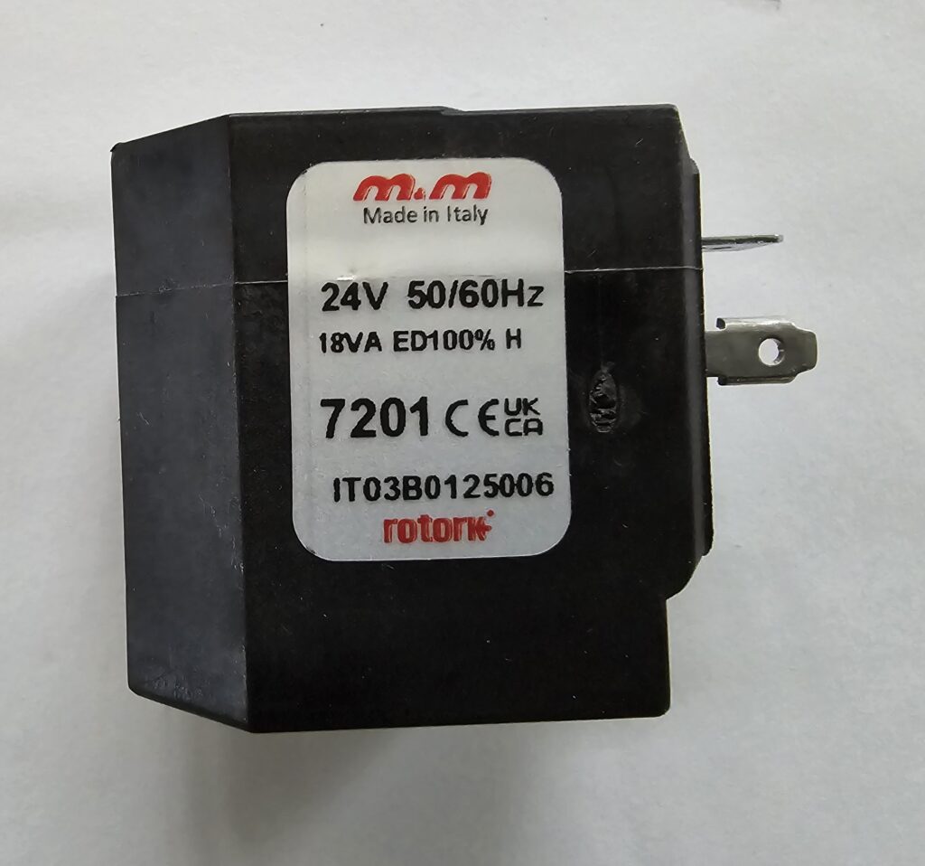 BOBINA M&M 24VAC P/N 7201 18VA CLASSE H