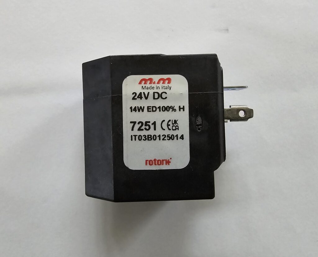 BOBINA M&M 24VDC  P/N 7251 14W CLASSE H