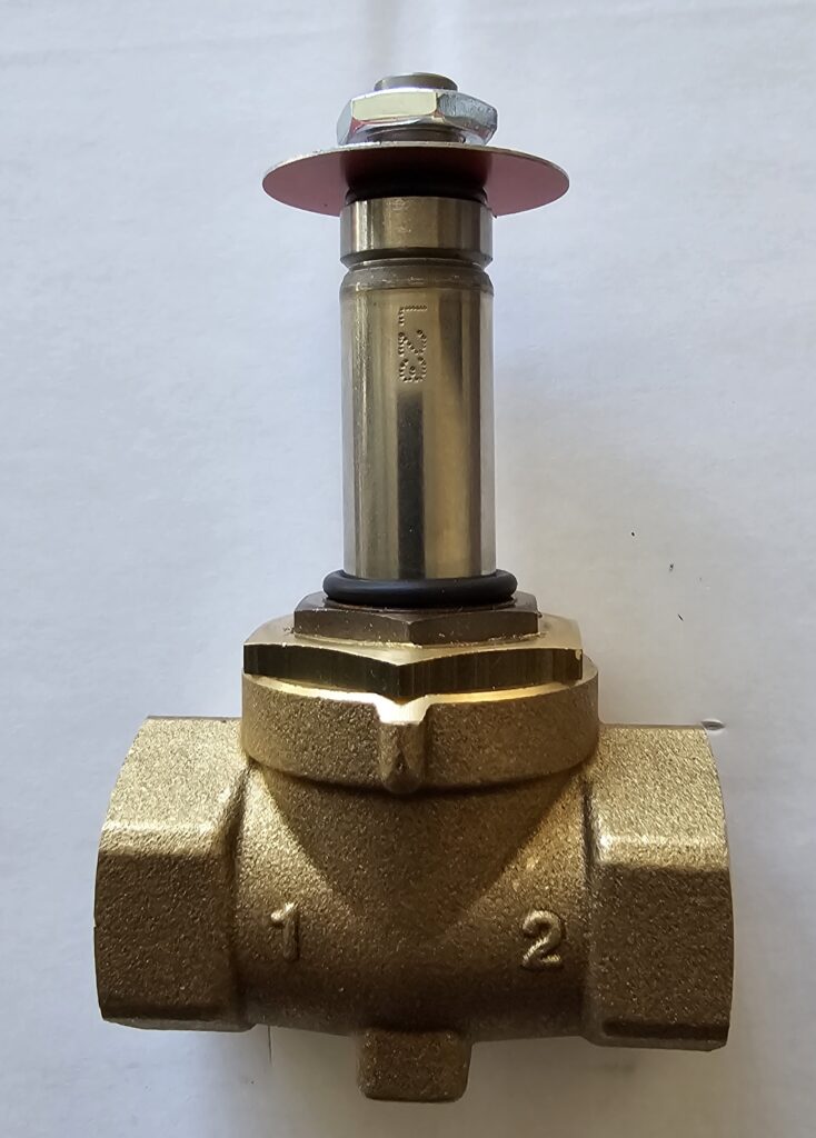 VAVOLA 2/2 G.1/2" NC M&M D266DVU SENZA BOBINA (per acqua/aria/olio)