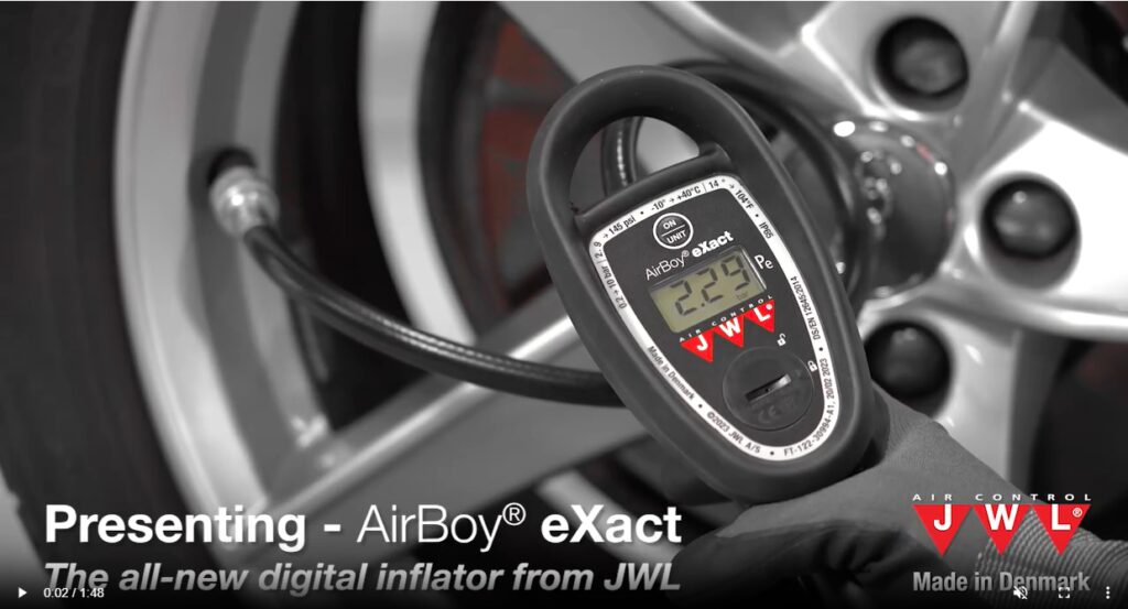 JWL A/S AirBoy eXact - Pistola per gonfiaggio gomme digitale